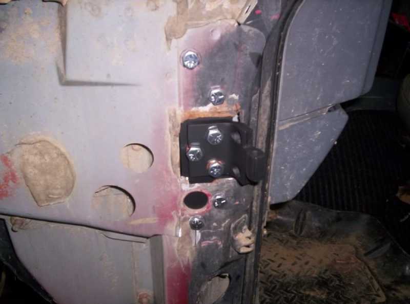 Broken door-hinge welds: cheap n easy fix! - MJ Tech: DIY Projects and