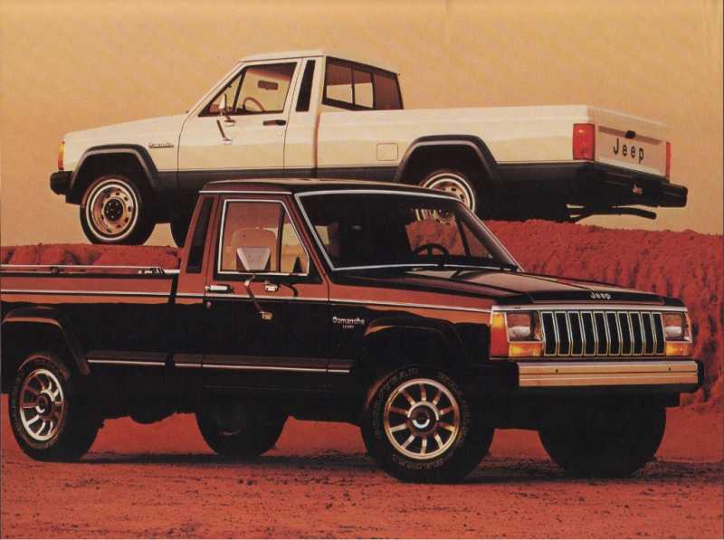 1987 87 Jeep Comanche J10 J20  Original Sales brochure 