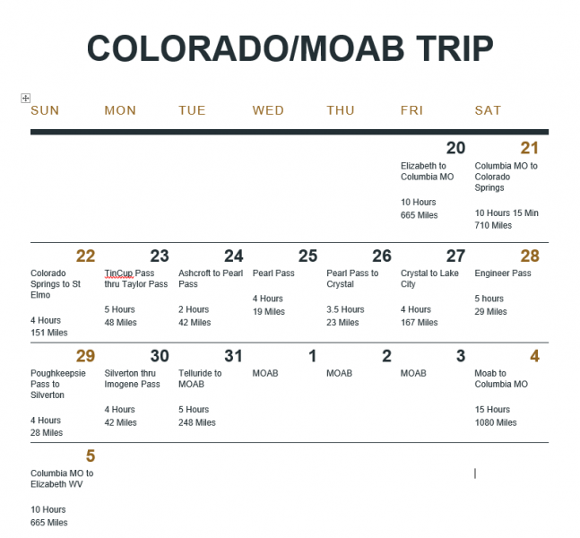 July Colorado/Moab Trip The Pub Comanche Club Forums