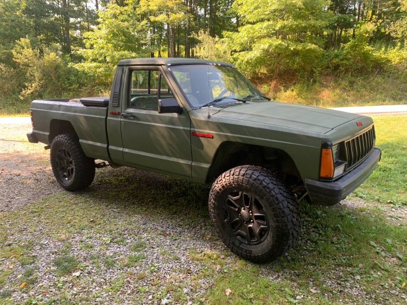 Jeep Comanche Bed Liner Options  
